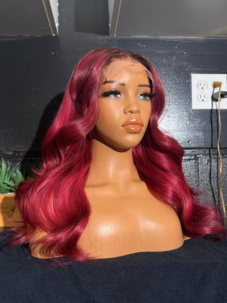 Refurbished red wig