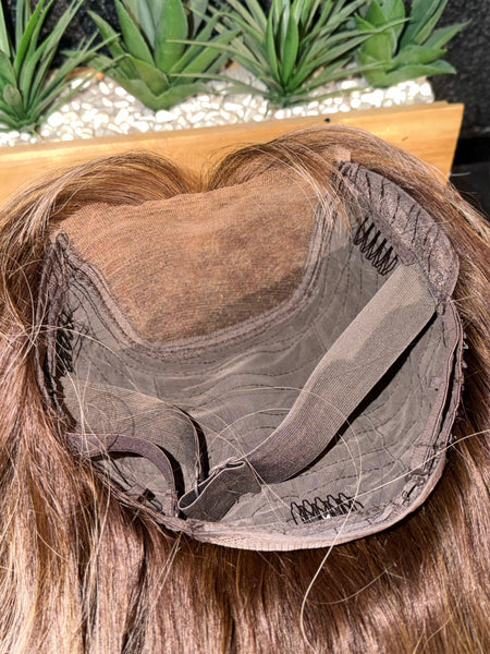 Refurbished wig blonde bang