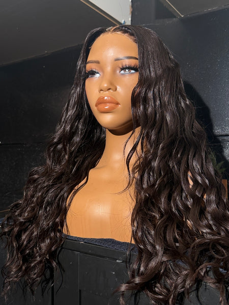 Refurbished long natural black