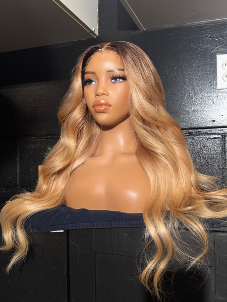 Refurbished blonde wig